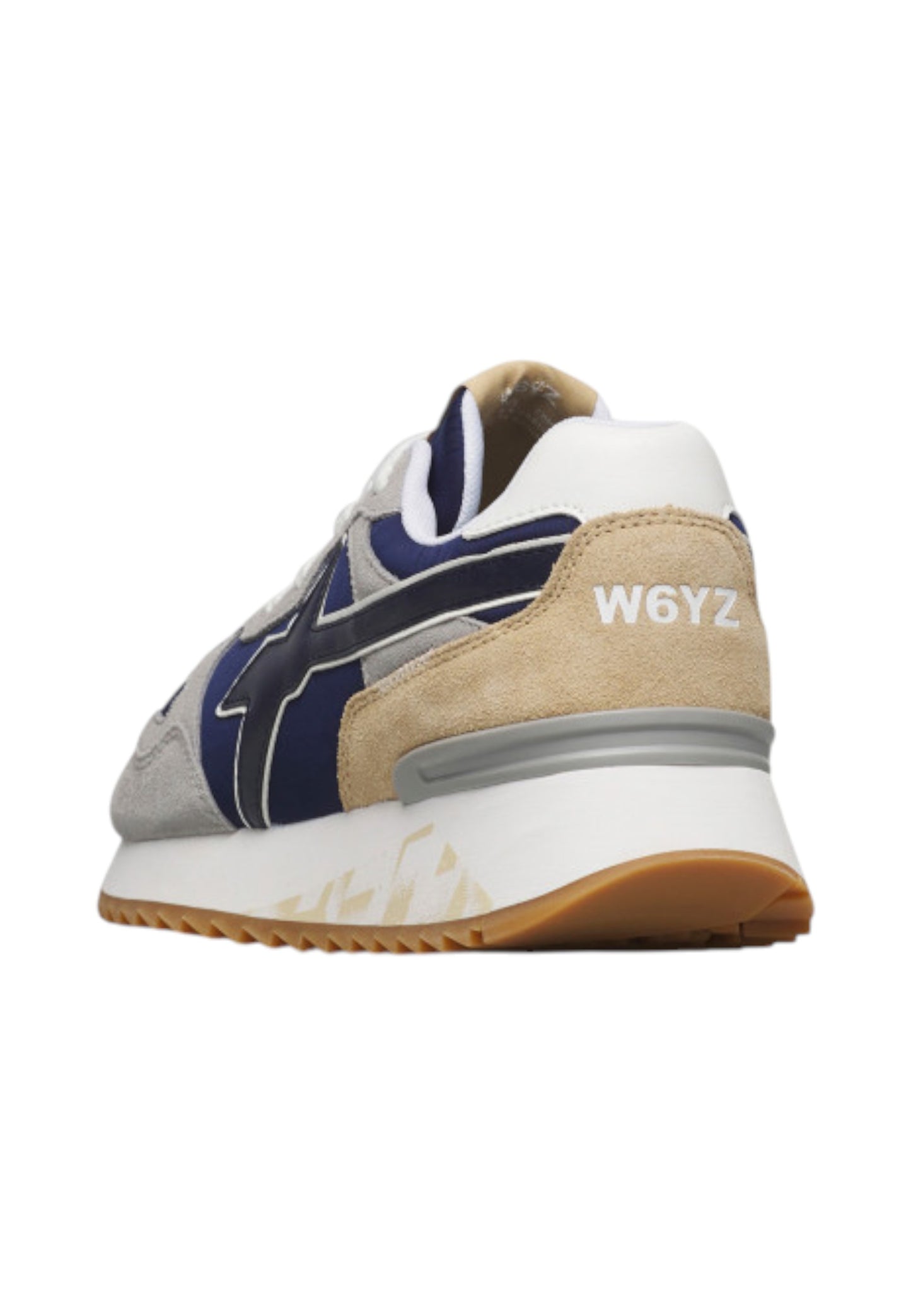 Sneakers Basse Uomo W6YZ In Tessuto Tecnico E Suede Yak-M. 201518526