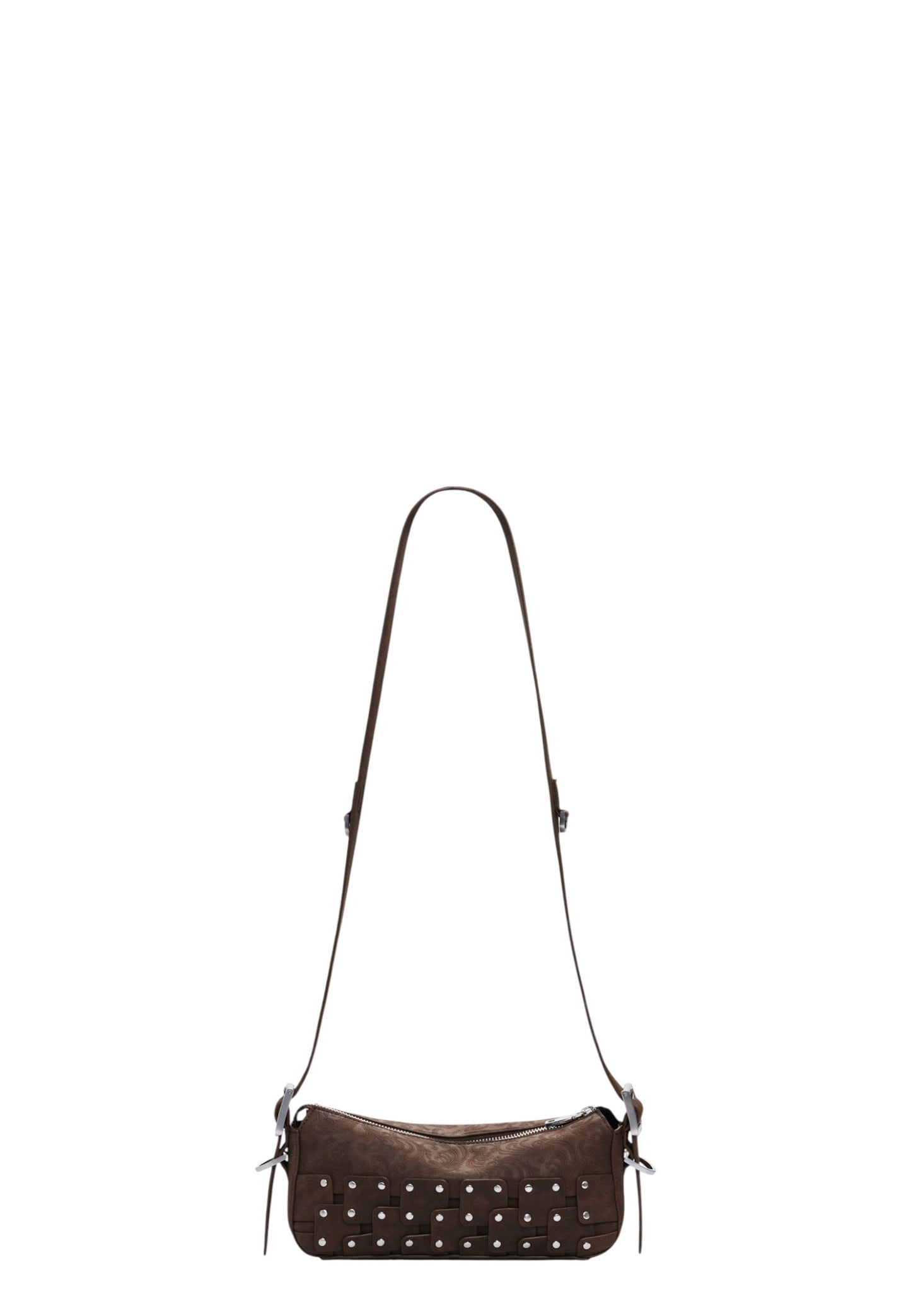 Borsa A Spalla Donna Desigual  New Patch 1 Choco 25WAXPBO