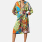Gonna Midi Donna Liu Jo Tessuto Navetta Rainbow Tiger Eco Line WA6483T471A