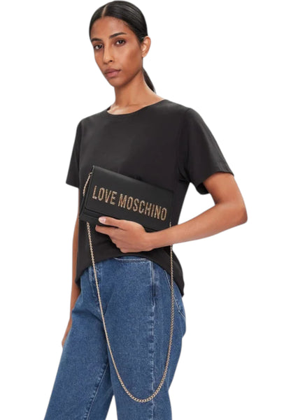 Borsa A Tracolla Donna Love Moschino  Hammered Logo JC4121PP0NKD0