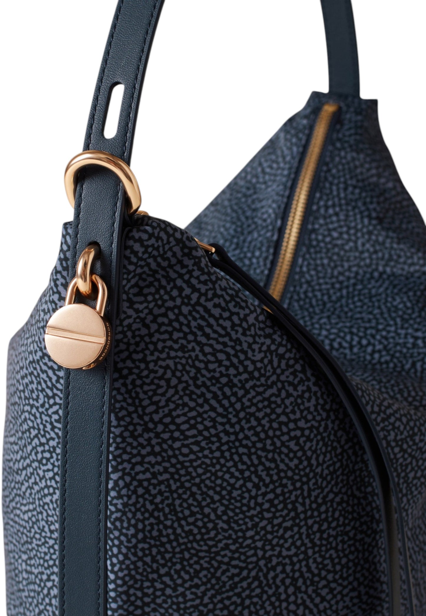 Borsa A Spalla Donna Borbonese Secchiello Media Prive 91010227AH1