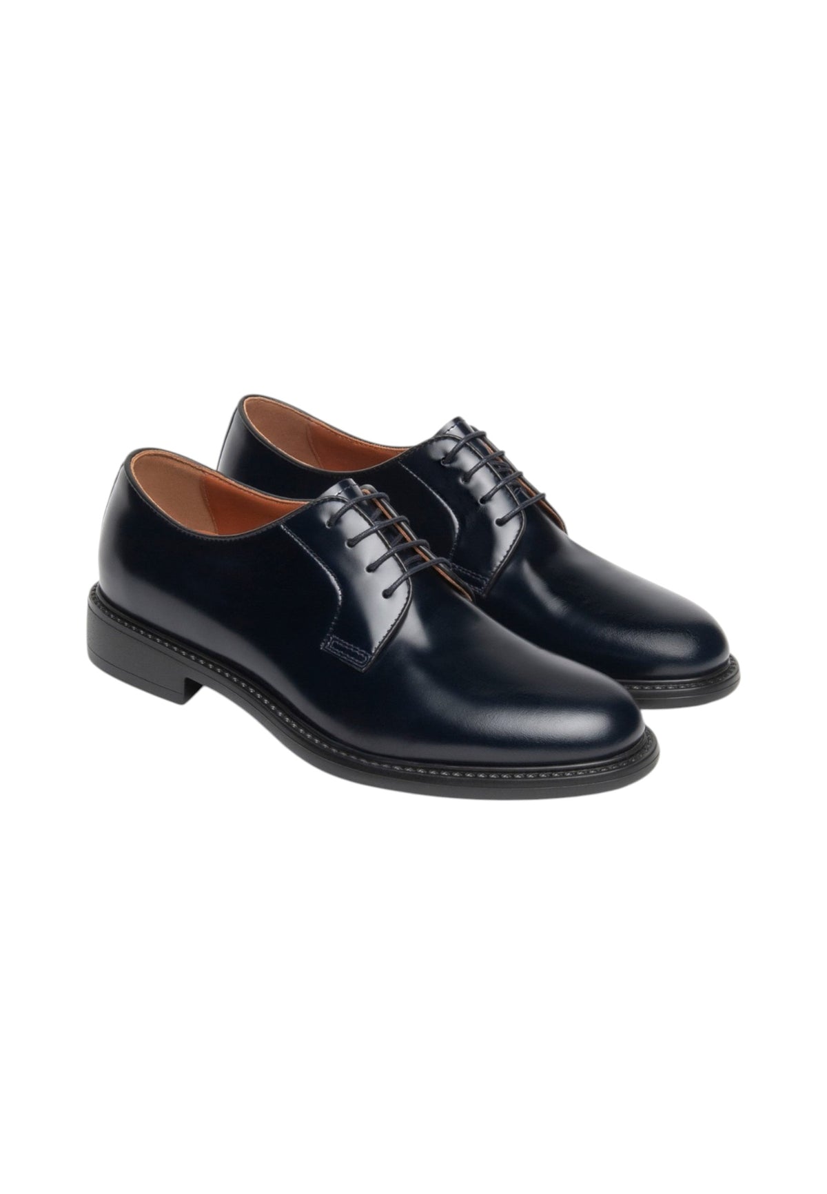 Stringate Basse Uomo Nero Giardini Tomaia in pelle, chiusura con lacci, punta arrotondata, tacco basso, suola in gomma, Made in Italy  I601251U