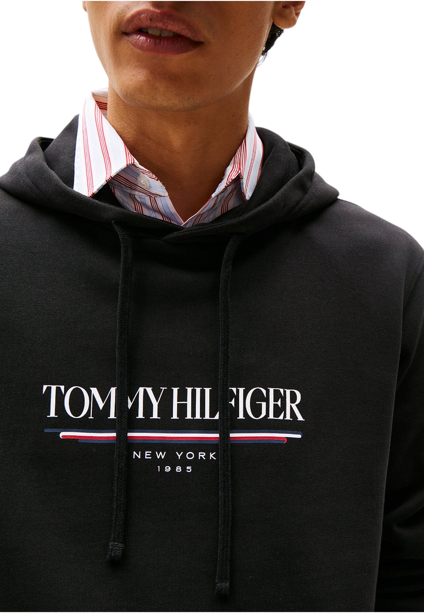 Felpa Con Cappuccio Uomo Tommy Hilfiger  Brand Love Hilfiger MW0MW40534