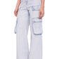 Jeans Cargo Donna Gaudi