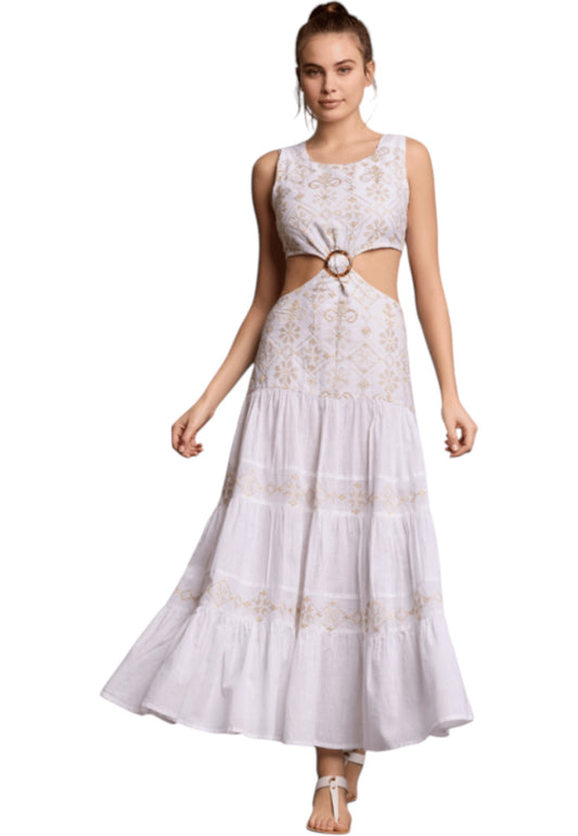 Vestito Lungo Donna Iconique Cut Out Pia