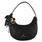 Borsa A Spalla Donna Braccialini Hobo, Singolo, Chiusura con zip, Una tasca interna portacellulare, Charm removibile con margherita e fiocco a pois, Dimensioni: 32.5 x 7 x 29 Cm Beth B19227YY