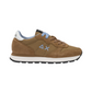 Sneakers Basse Donna Sun68 Stile Running, Nylon E Suede, Logo Ricamato Ally Solid Z46201