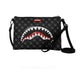 Borsa A Tracolla Unisex Sprayground  Sharks In Paris Wtf Bubbly Black Check 910B9318NSZ