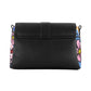 Borsa A Spalla Donna Braccialini A Spalla, Tracolla removibile e regolabile, Chiusura con clip, Due tasche interne, una con zip e una aperta, Stampa graffiti ispirata alla street art, Dimensioni: 20 x 8.5 x 18 Cm Queen B19300TY