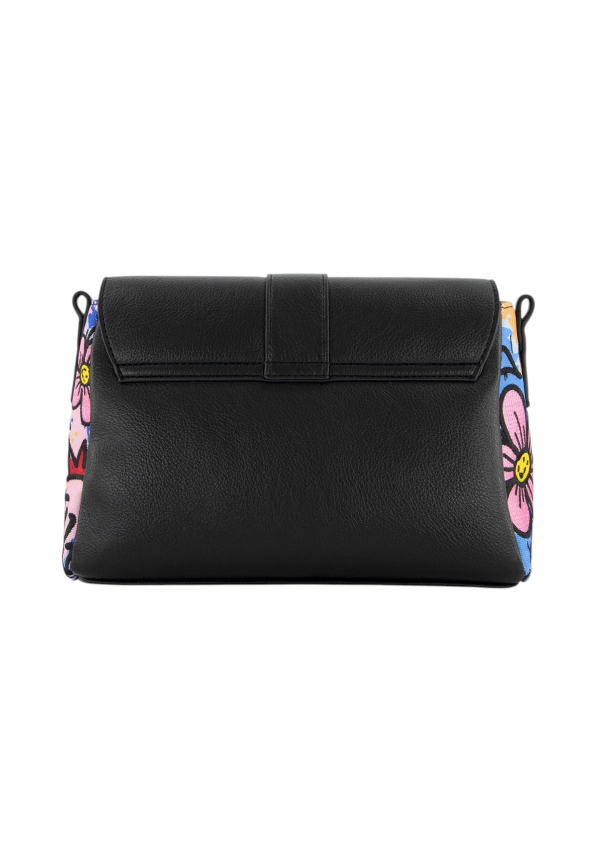 Borsa A Spalla Donna Braccialini A Spalla, Tracolla removibile e regolabile, Chiusura con clip, Due tasche interne, una con zip e una aperta, Stampa graffiti ispirata alla street art, Dimensioni: 20 x 8.5 x 18 Cm Queen B19300TY