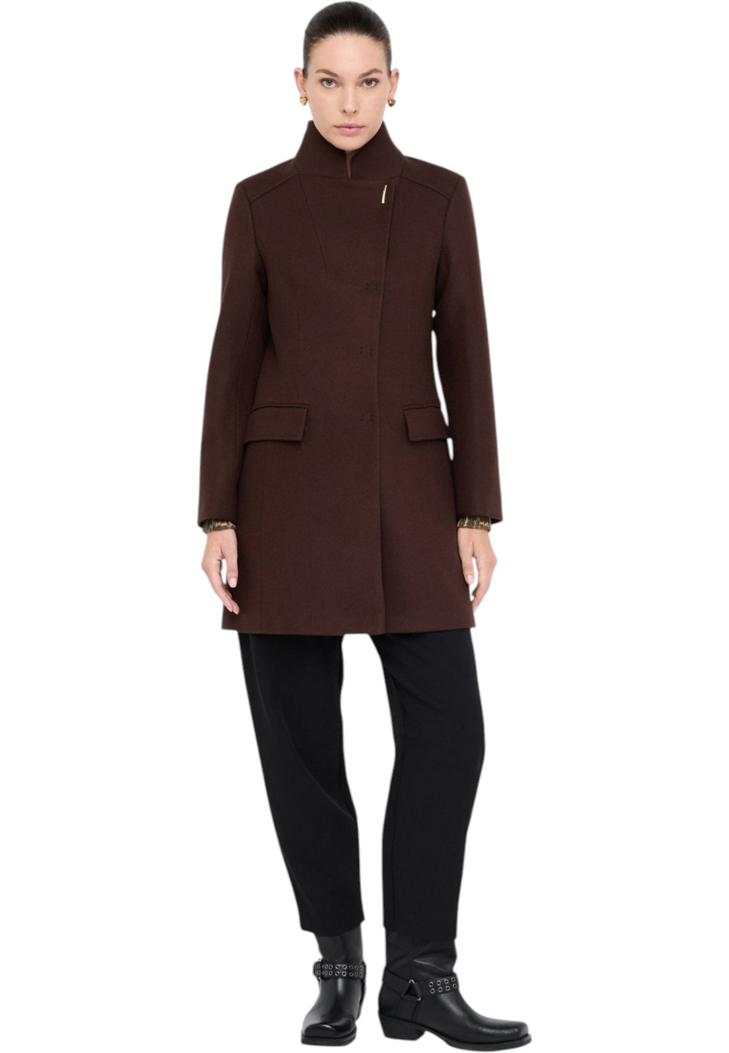 Cappotto  Donna Liu Jo In Panno Double  MF5119J4873