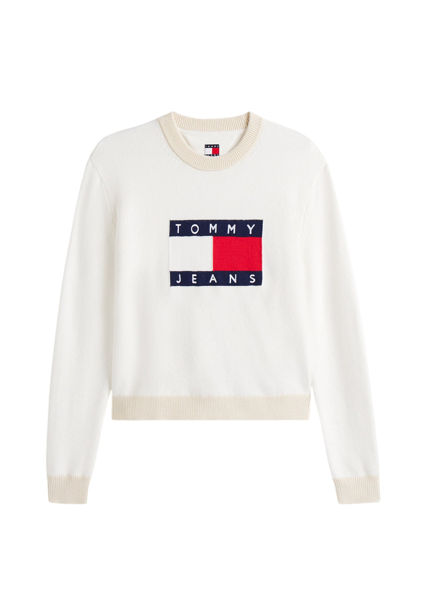 Maglione A Girocollo Donna Tommy Jeans  Tjw Clrblckflag DW0DW20970