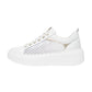 Sneakers Basse Donna Nero Giardini In Nappa Con Inserti Laterali Traforati Trasparenti  E615292D