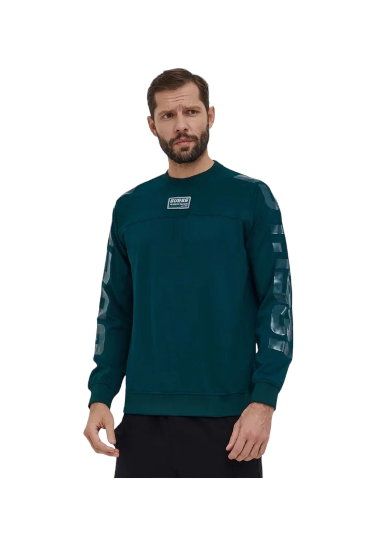 Felpa A Girocollo Uomo Guess  Baloo Z4RQ02KBO62