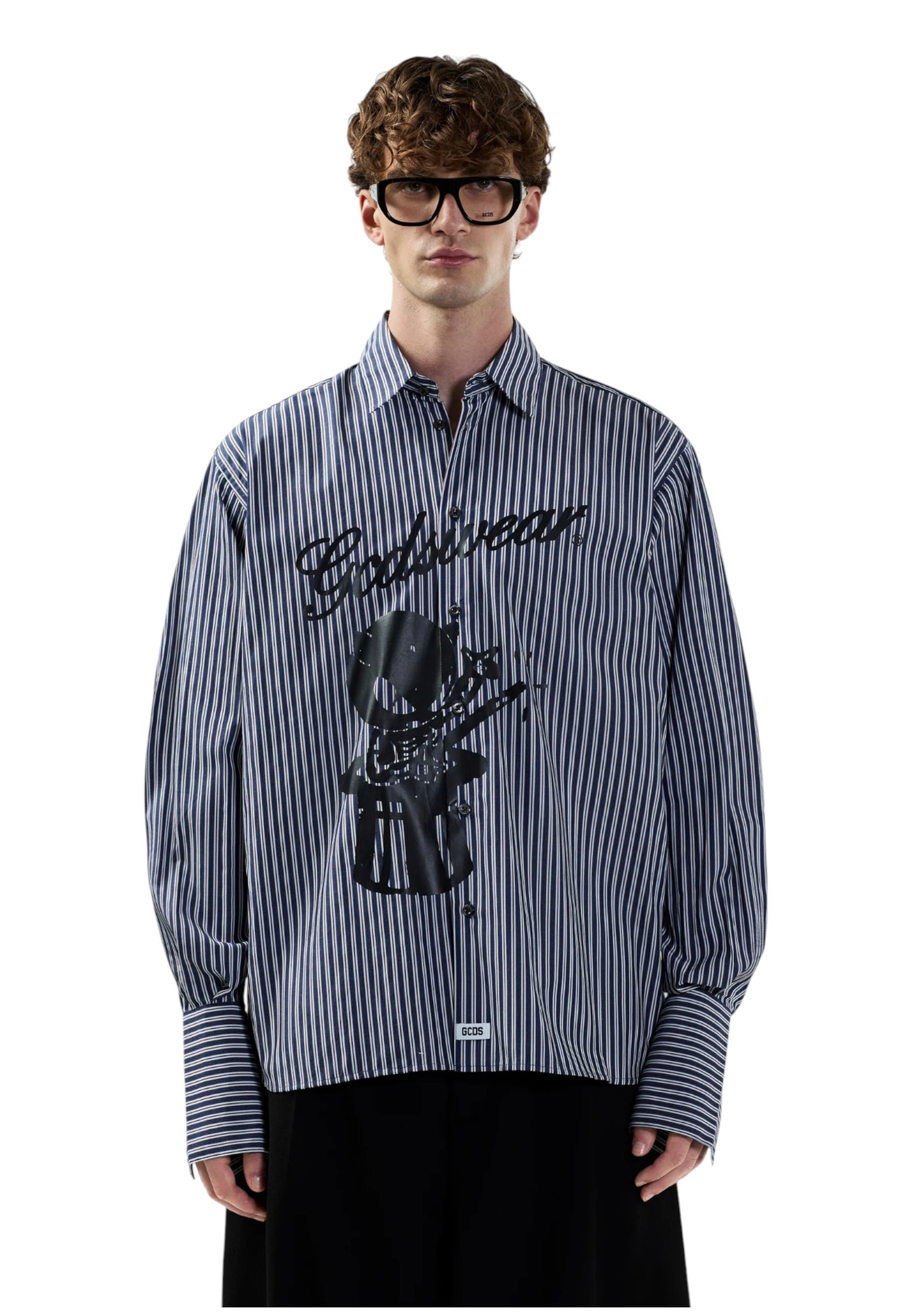 Camicia  Uomo Gcds  Magic Crackle Striped B2CM2411TQ8