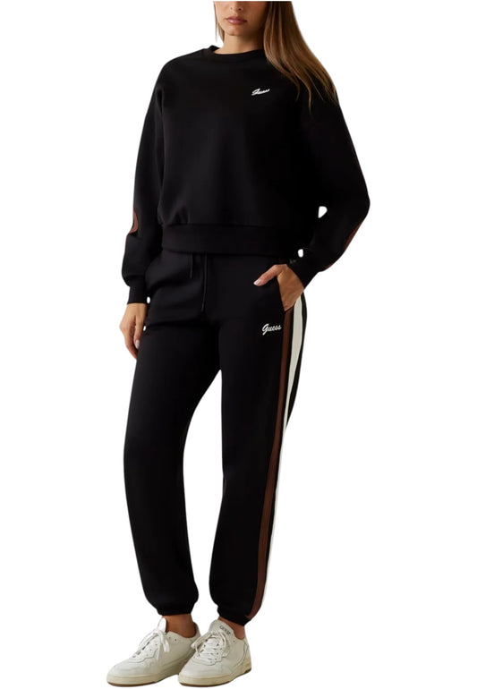 Pantaloni Tuta Donna Guess Straight Leg Fabia V5BB24KCX22