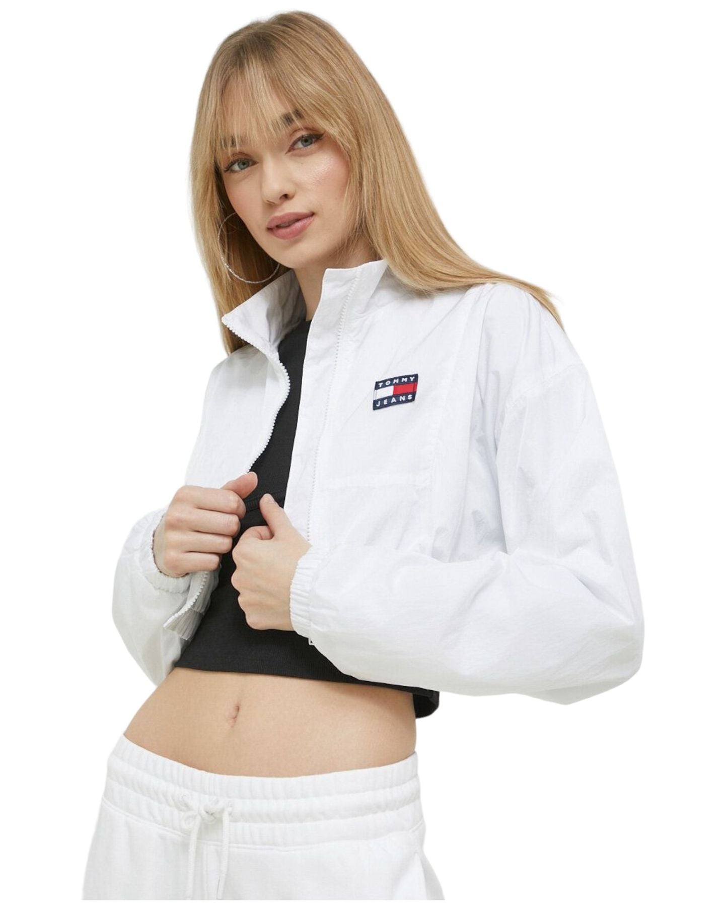 Giacca Leggera Donna Tommy Jeans  Ultra Crop Windbreaker DW0DW15320