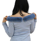 Maglione A Girocollo Donna White Wise   ESS119A