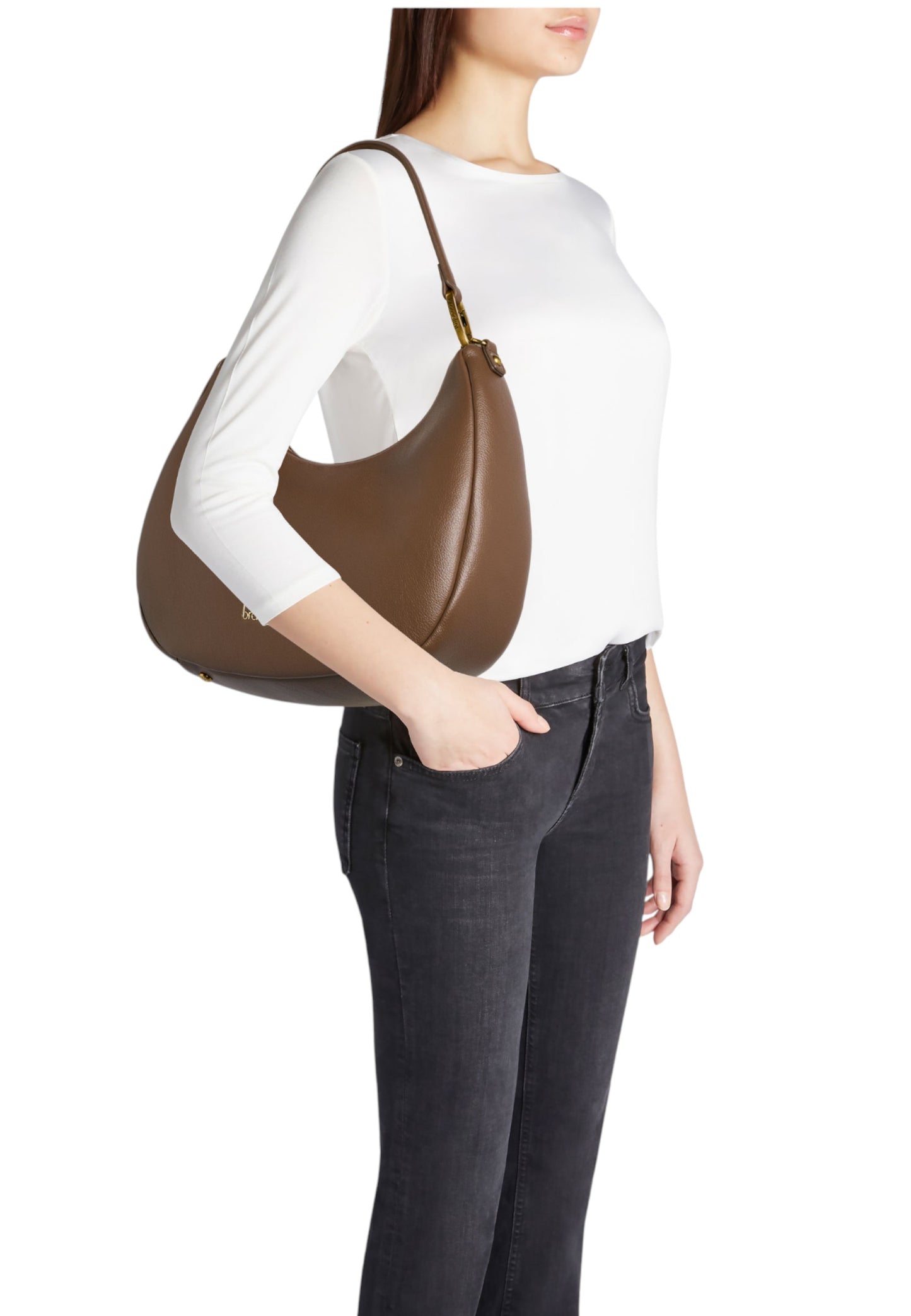 Borsa A Spalla Donna Braccialini Hobo Amy B18504YY