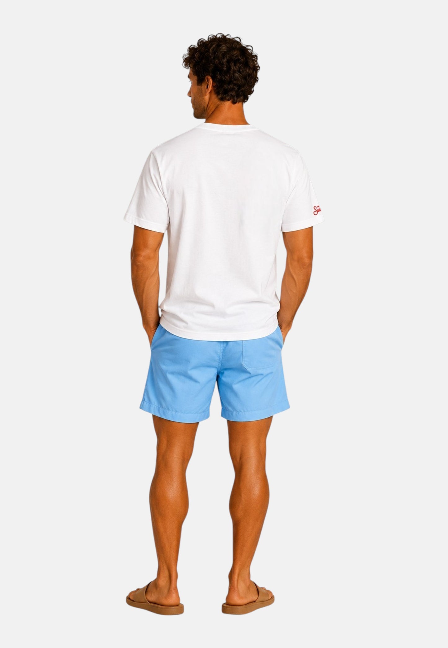 T-Shirt Manica Corta Uomo Mc2 Saint Barth Eye Tiger Austin AUS0001