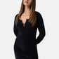 Vestito Corto Donna Guess In Maglia, Manica lunga, Mezza zip Jaycee W6BK89Z1921