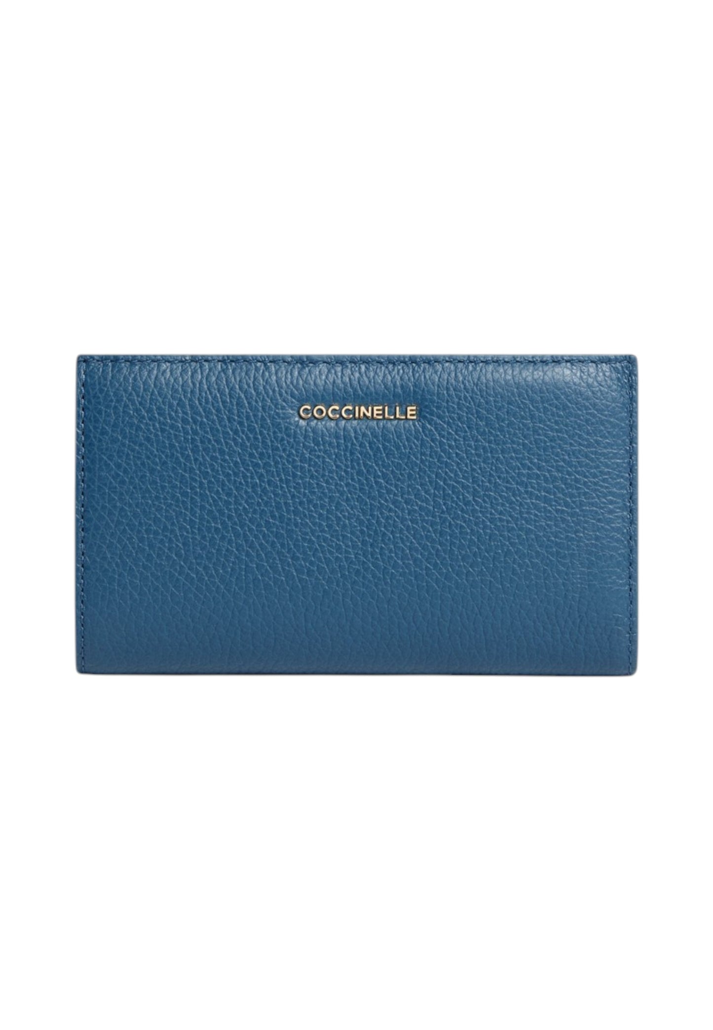 Portafoglio Con Patta Donna Coccinelle In Pelle Martellata Metallic Soft Large E2MW511F101