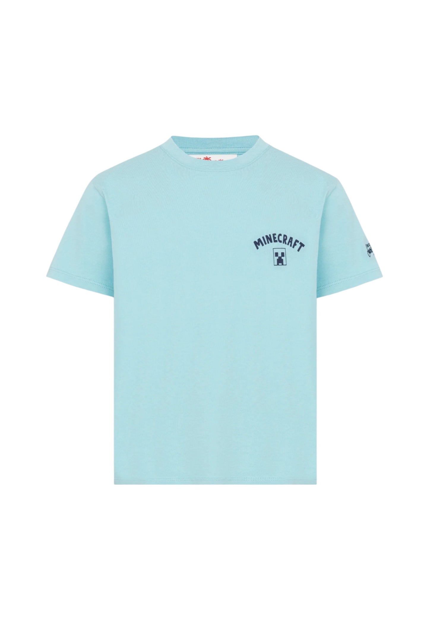 T-Shirt Manica Corta Uomo Mc2 Saint Barth Minecraft Surf