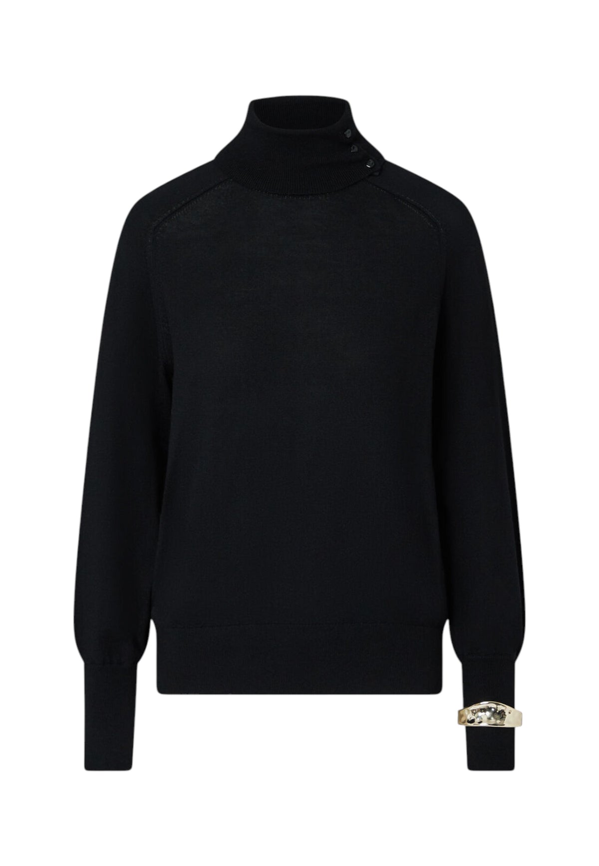 Maglia Collo Alto Donna Liu Jo Manche Raglan Con Bracciale  CF6039MA82O