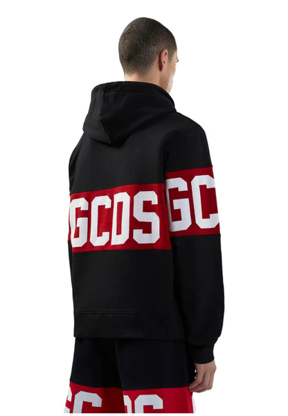 Felpa Con Cappuccio Uomo Gcds Band Logo  B1XM1900JD1