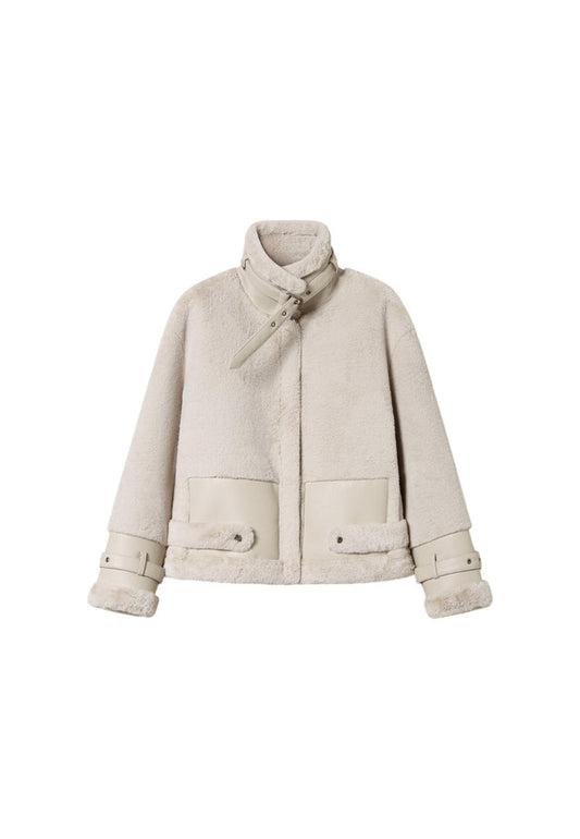 Giacca Invernale Donna Twinset In Faux Fur Soft  242TP2380