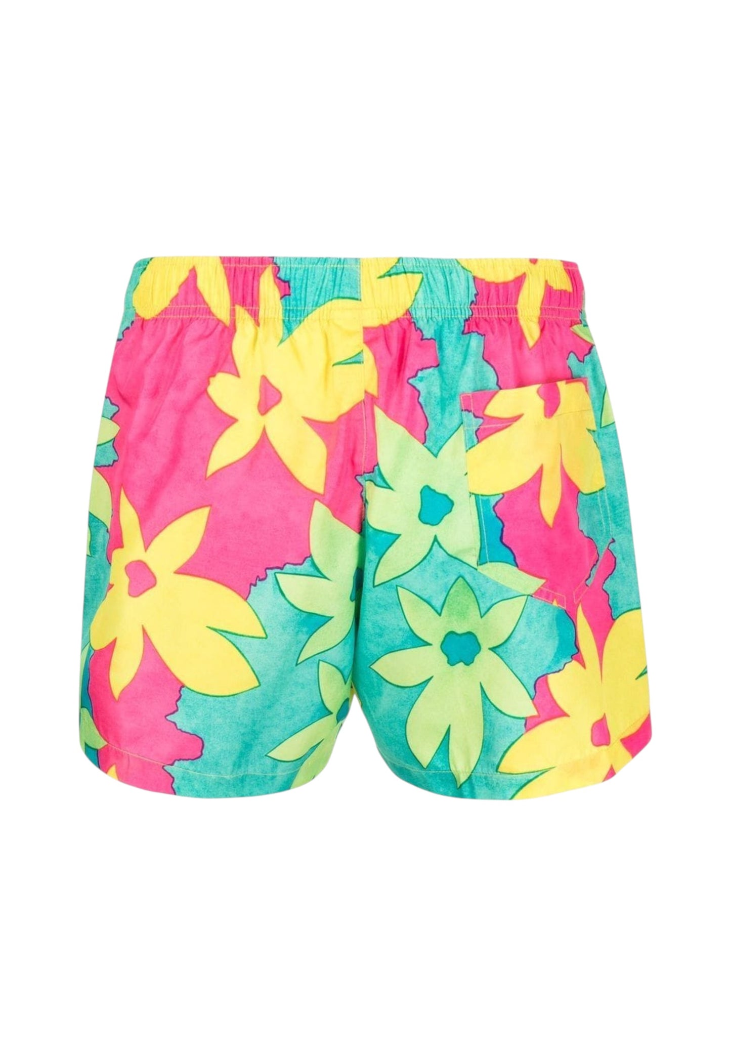 Costume da bagno Short Uomo Moschino Floreale Con Placca Moschino In Metallo  V 611623051