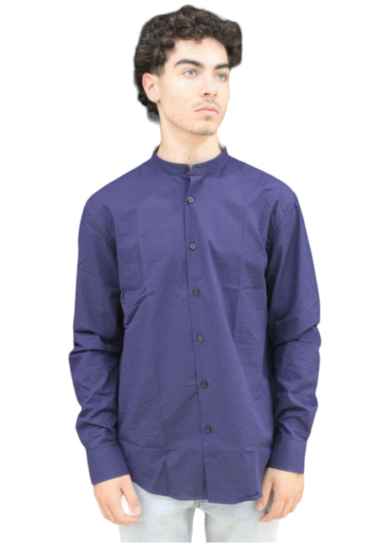 Camicia Manica lunga Uomo QB24 Collo Coreana  CFC0114985003