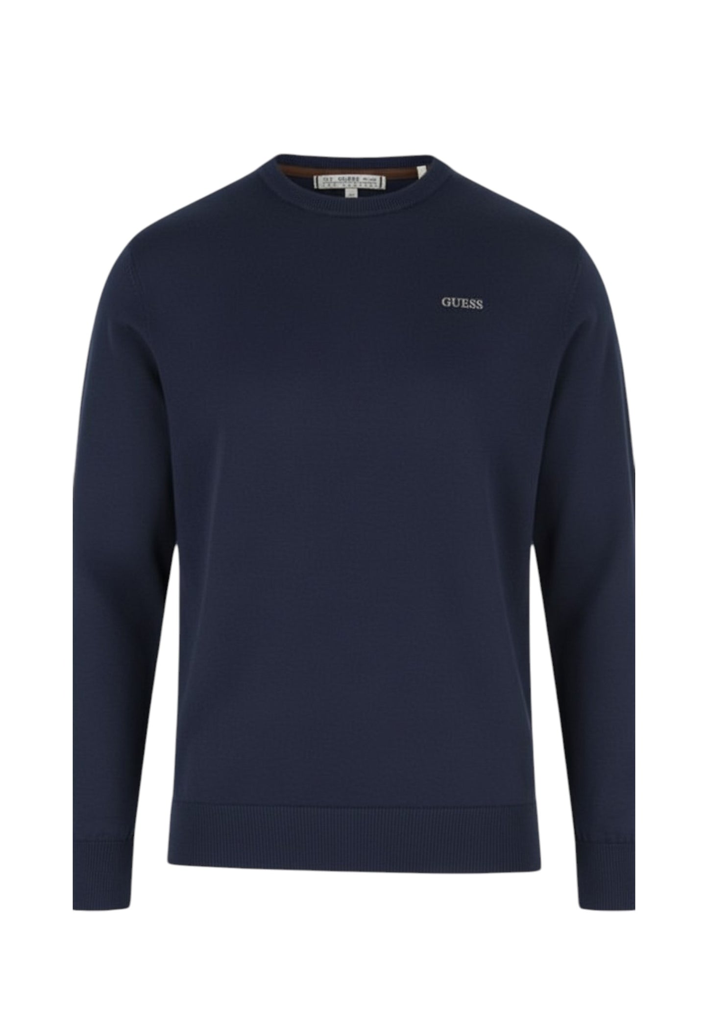 Maglia A Girocollo Uomo Guess  Kalil Logo Embro M6RR17Z4451