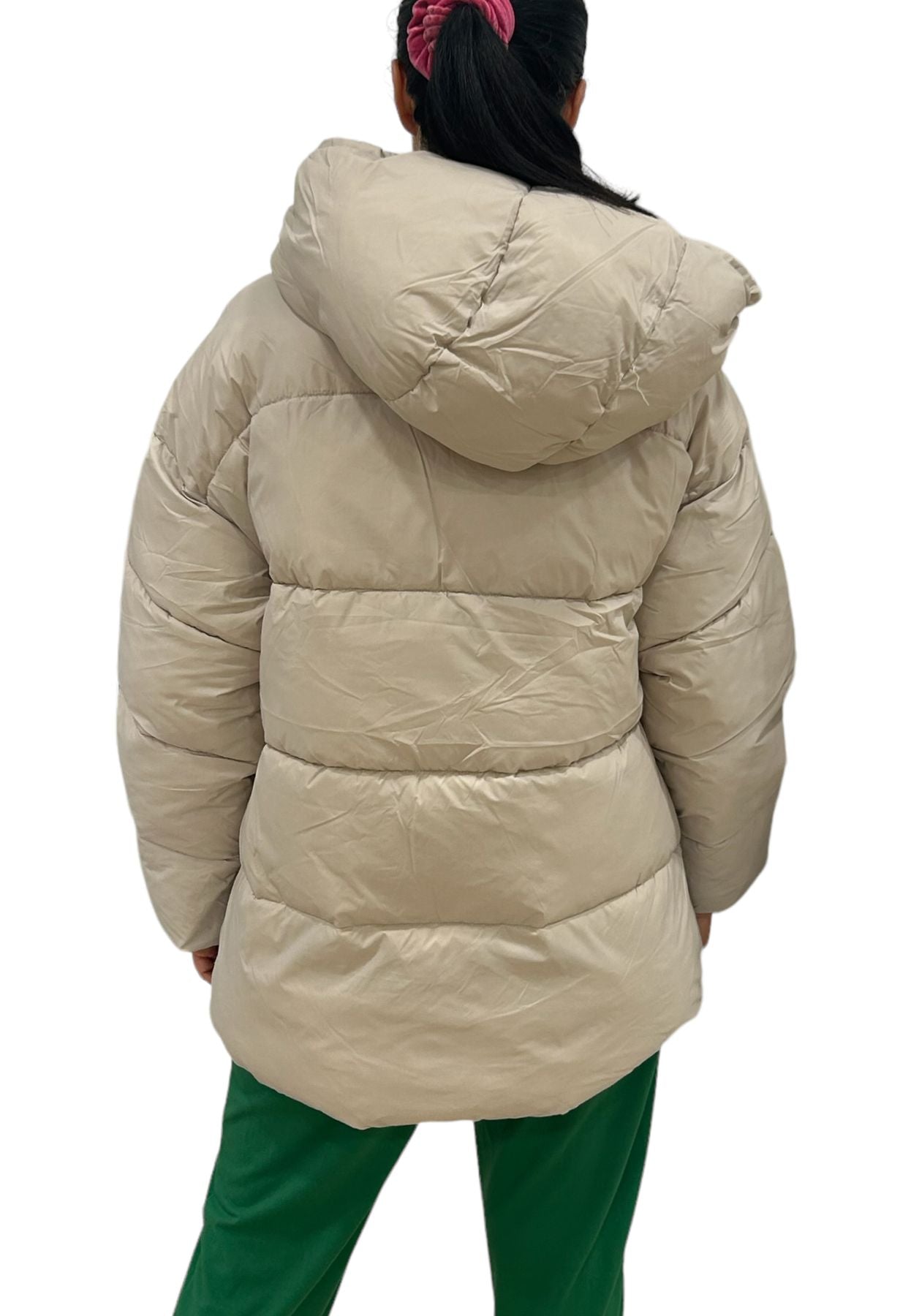 Piumino Corto Donna Guess Imbottito Con Cappuccio Letizia W3BL21WG0V0