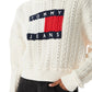 Maglione A Girocollo Donna Tommy Jeans  Tjw Gmd Cable Flag DW0DW22317
