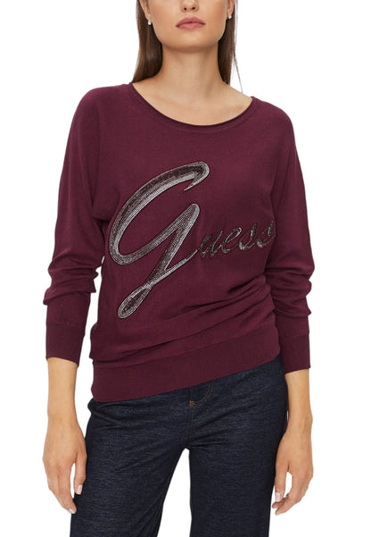 Maglione Scollo A Barca Donna Guess  Sophie Bat W3BR25Z2NQ2