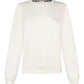 Felpa A Girocollo Donna Liu Jo In Scuba Con Logo Linea Eco TA6078JS869
