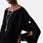 Vestito Corto Donna Liu Jo In Maglia, Maniche Ampie  CF6093MS99E