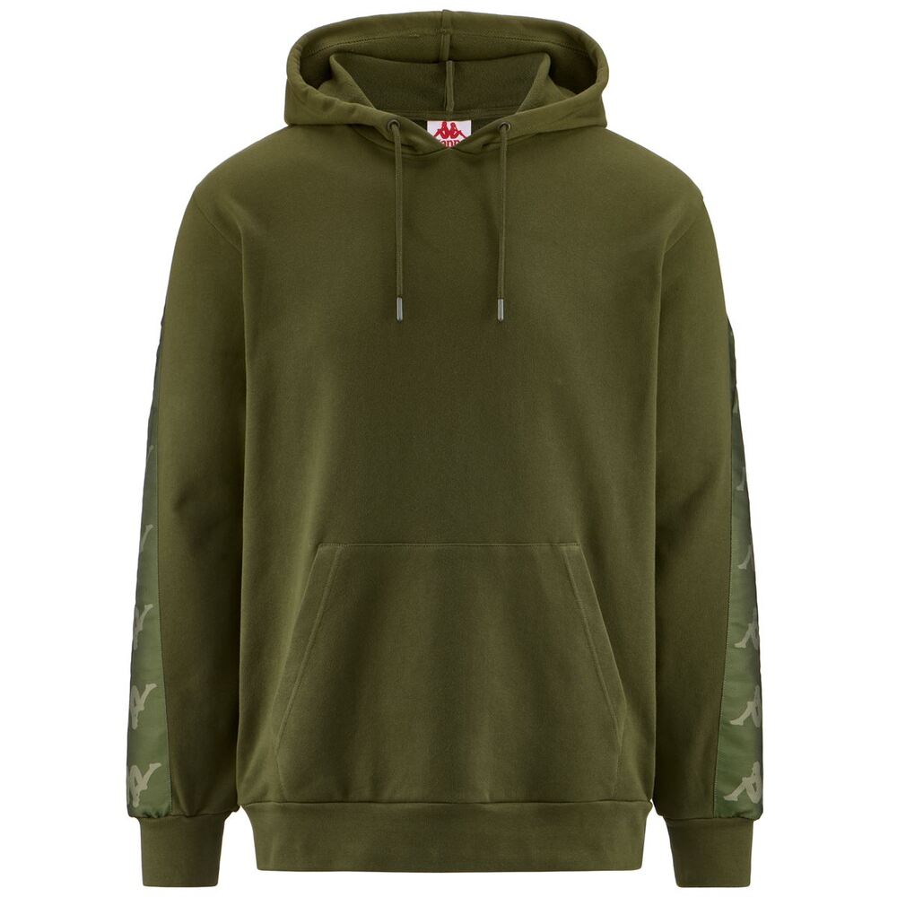 Felpa Con Cappuccio Uomo Kappa   321683W
