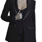 Giacca Blazer Donna White Wise Con Strass  WW18521