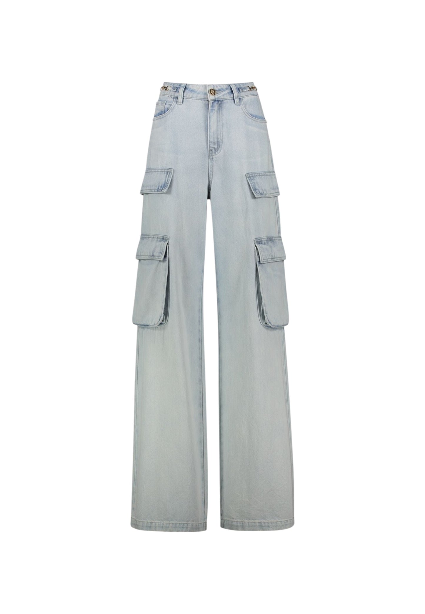 Jeans Cargo Donna Gaudi
