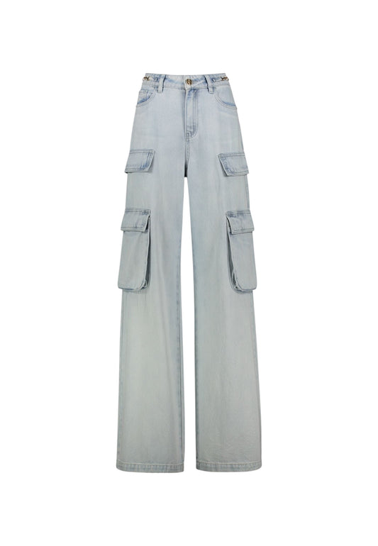Jeans Cargo Donna Gaudi