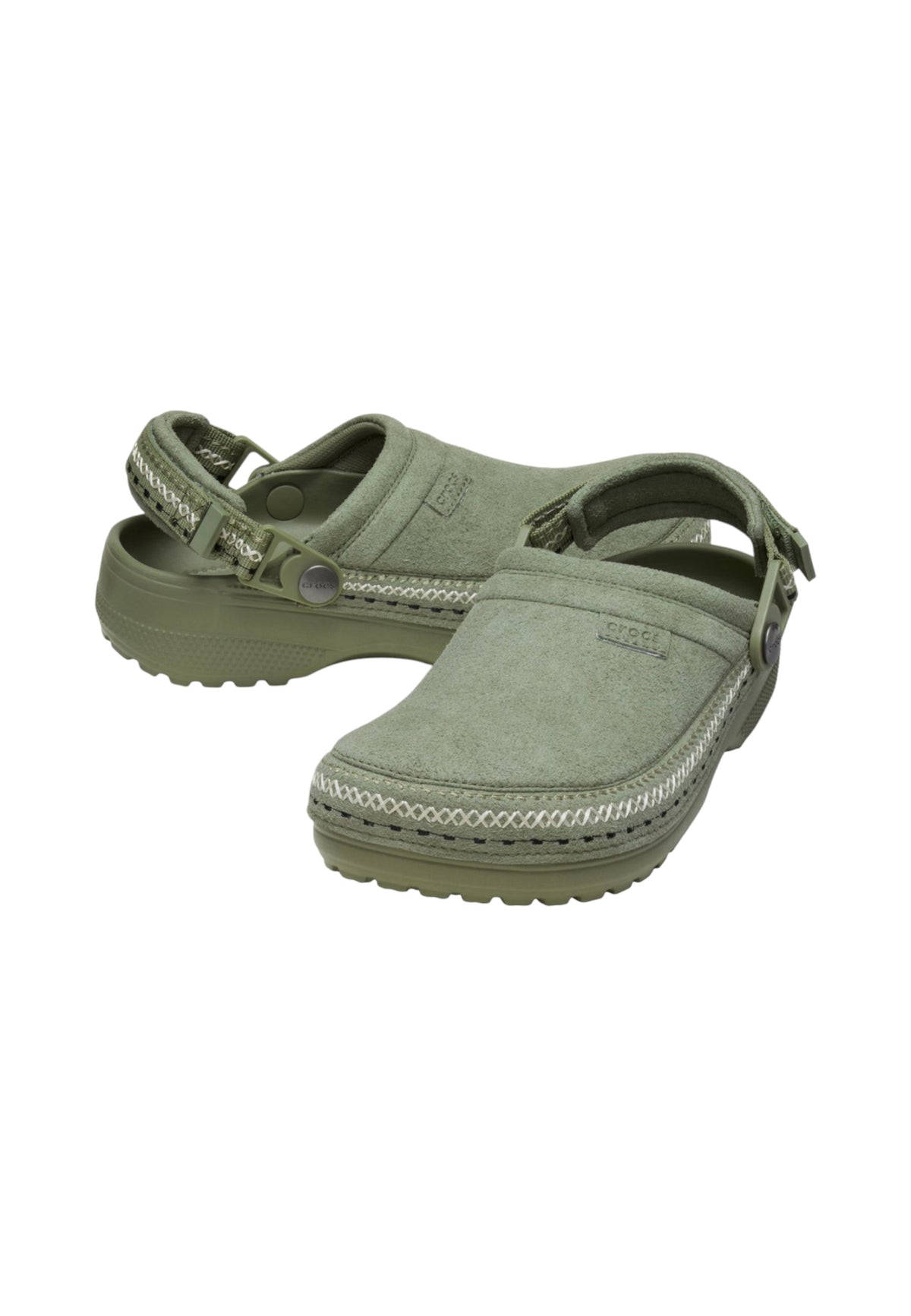 Ciabatte  Unisex Crocs  Cls Crafted Vegan Suede Stitch CR.214048