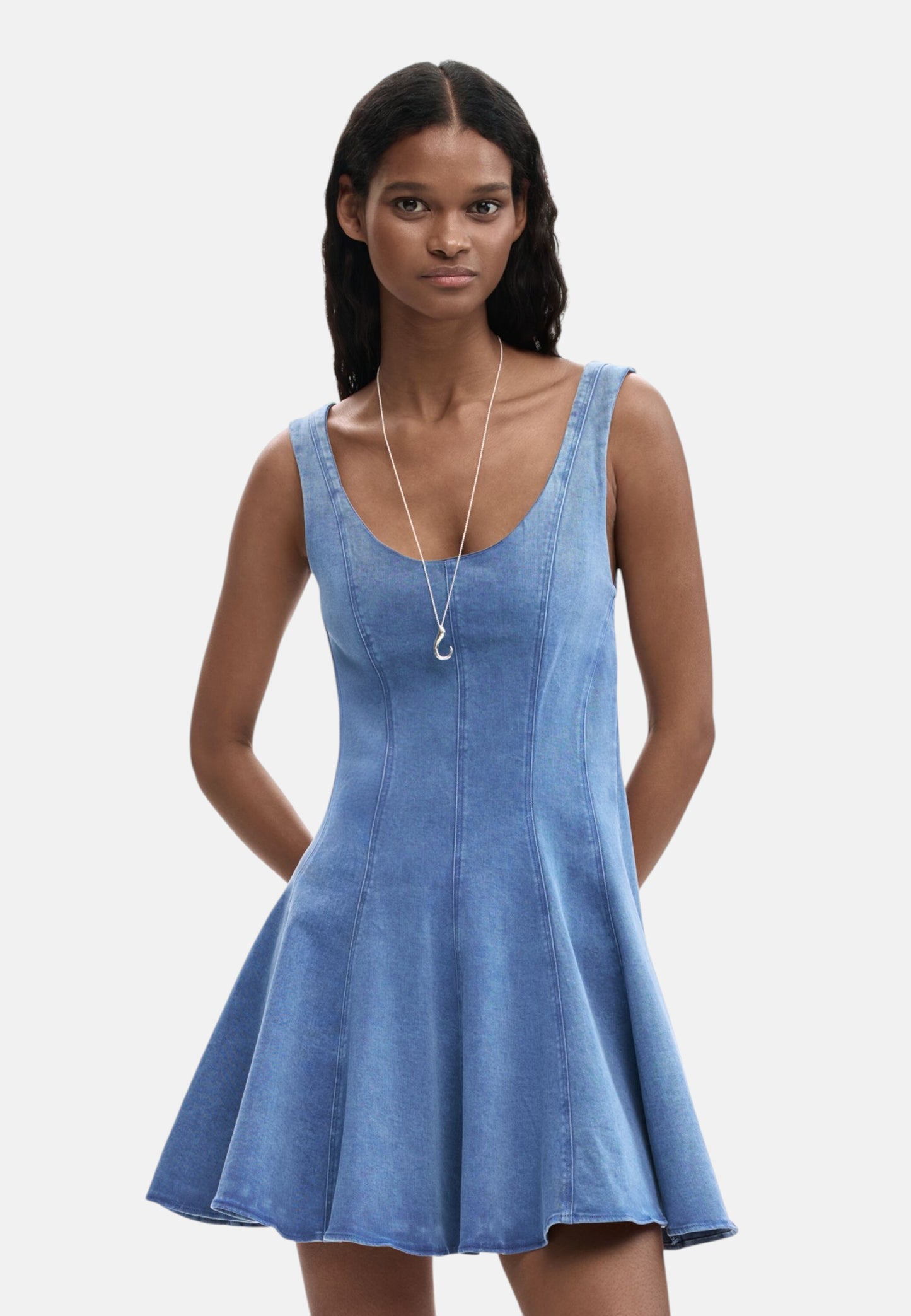 Vestiti  Donna Desigual  Vest Skater Pink 26SWVW49