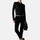 Pantaloni Tuta Donna Liu Jo In Jersey Cigarette  CF6290J3994