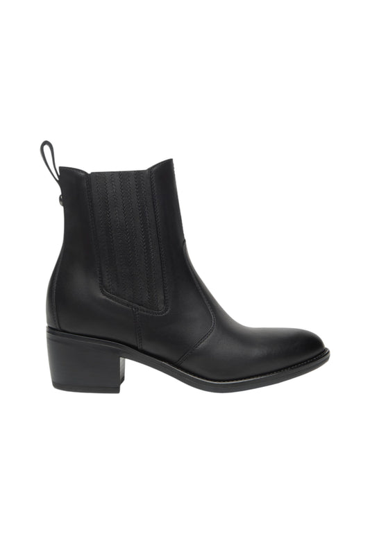 Stivaletti Tronchetti Donna Nero Giardini Tacco 4,5 CM  I513906D