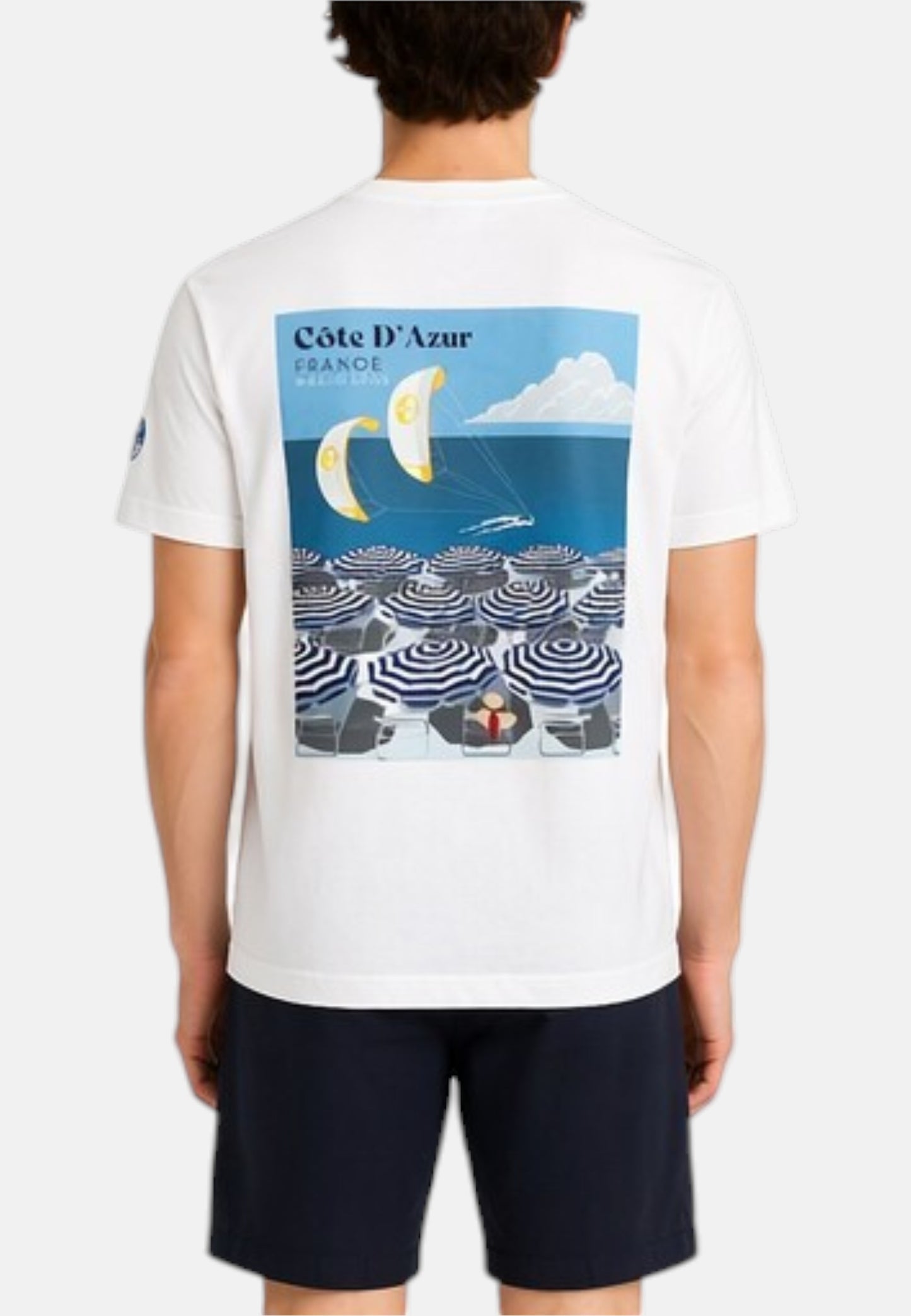 T-Shirt Manica Corta Uomo North Sails Con Stampa  693162