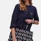 Borsa A Mano Donna Liu Jo Large Knitted Logo Tote Bag  2A6026M0300