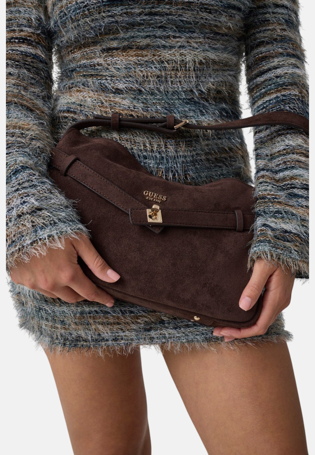 Borsa A Spalla Donna Guess Shoulder Bag Ella HWSG9754180