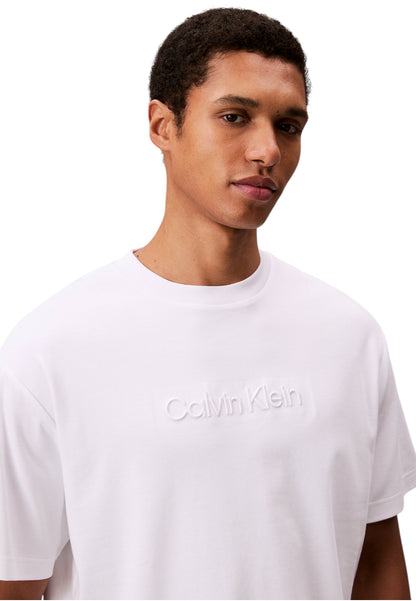 T-Shirt Manica Corta Uomo Calvin klein  Rel Fashion Logo LV04LC206G